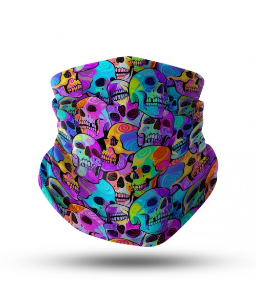 Colorwave Skull Unisex Bandana Boyunluk Headwear