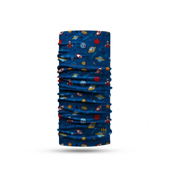 Astronot Macerası Bandana Çocuk Headwear Boyunluk