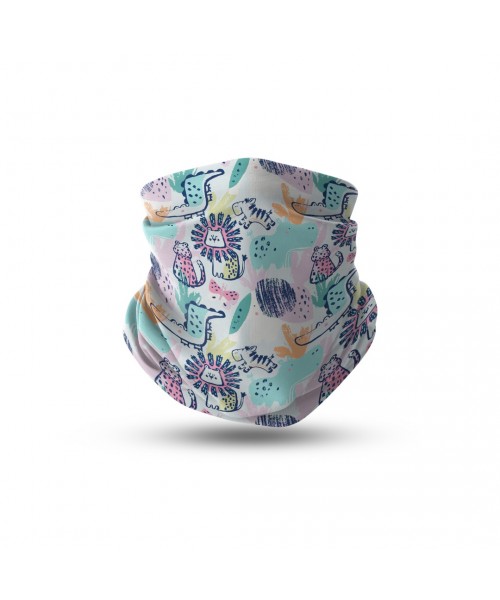 Sevimli Kedi Macerası Boyunluk Çocuk Headwear Bandana