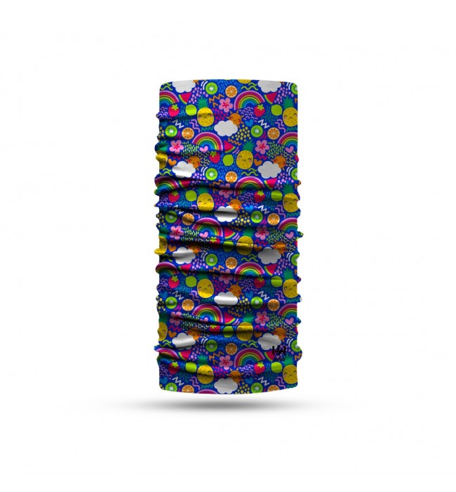 Tropikal Gökkuşağı Renkleri Bandana Boyunluk Çocuk Headwear