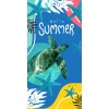 Headwear Hello Summer Deniz Yıldızı Baskılı Plaj Havlusu